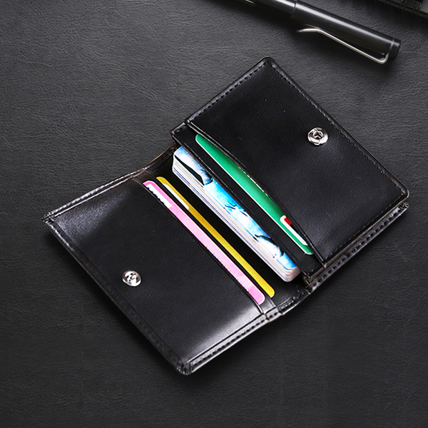 Waterborne-PU-Leather-Card-Holder
