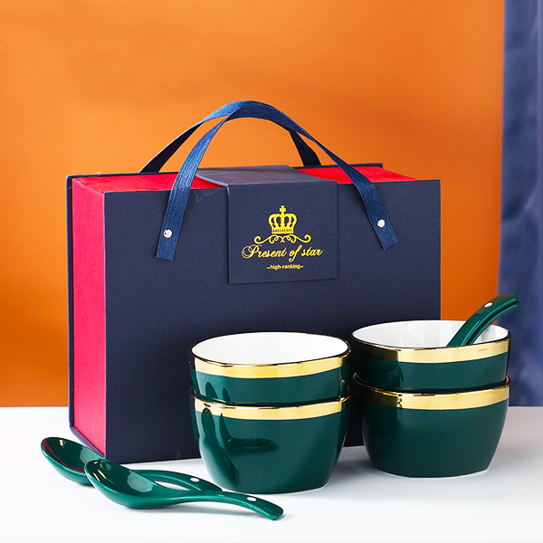 Luxury Premium Bowls and Spoons Set - Image 2