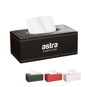 PU Leather Tissue Box
