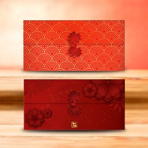 Customised Silk Red Packet Holder