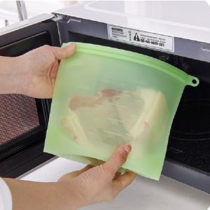 Reusable Silicone Zip Bag