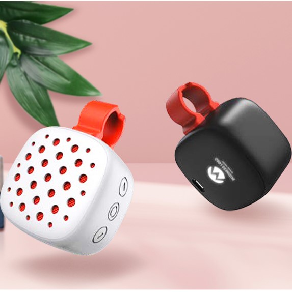Stylish Mini Speaker with Strap and Carabiner