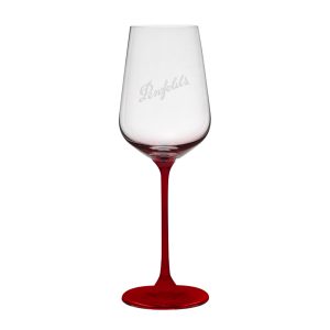 Metallic Stem Wine Glass
