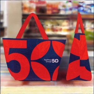FairPrice eco rpet large shopping bag