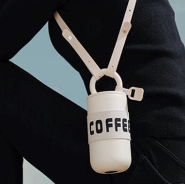 Thermos Flask with Rubber Ring Holder