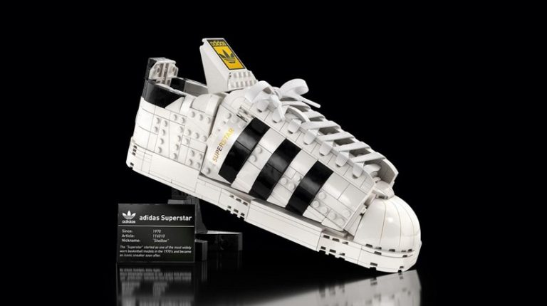 Adidas and LEGO shoes