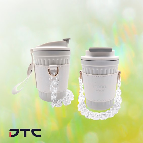 Mug with Pearl Chain & Sleeve