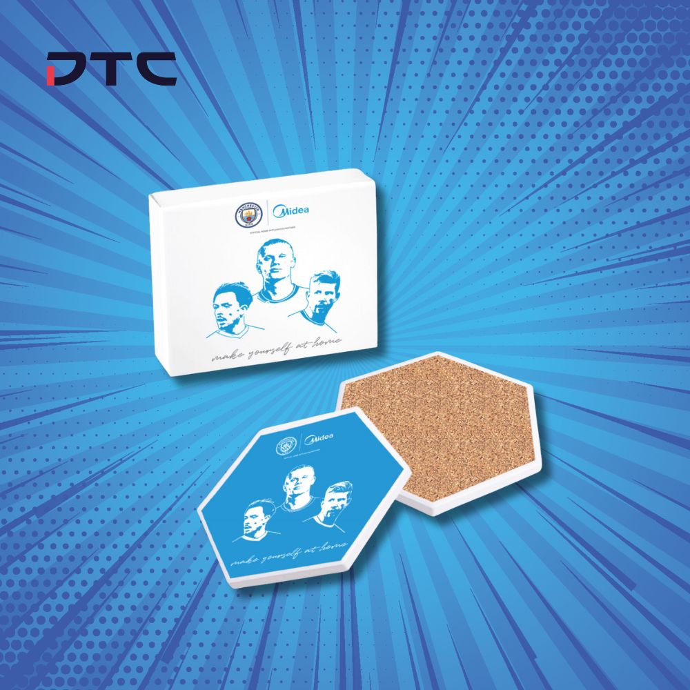 Midea x ManCity Coasters