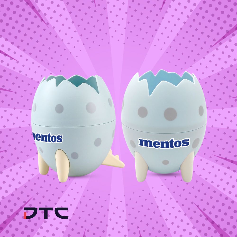 Mentos Dino Egg Pen Holder - blue - gwp in Vietnam