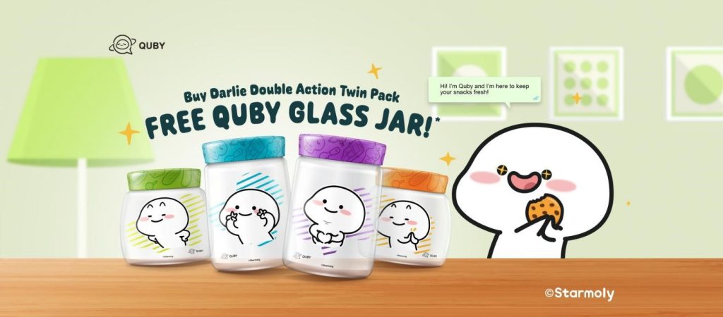 Quby glass jar