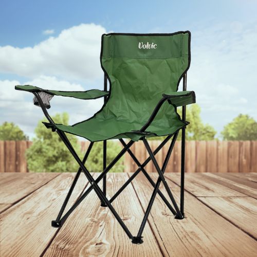 Volvic camping chair; customised brand merchandise