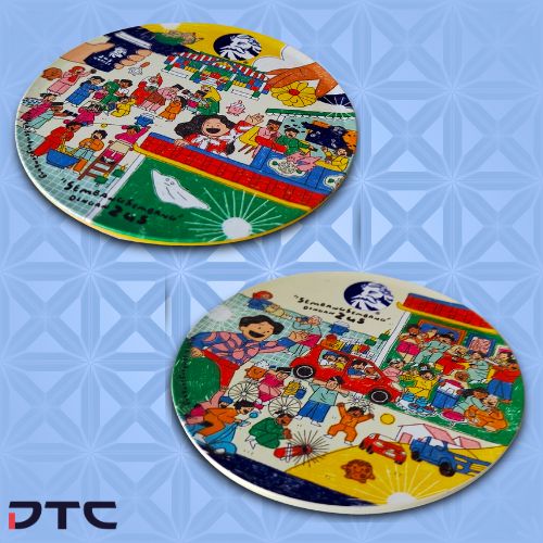 ZUS Raya coasters - design 1