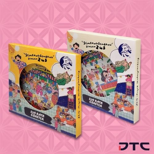 ZUS Raya coasters - in custom boxes