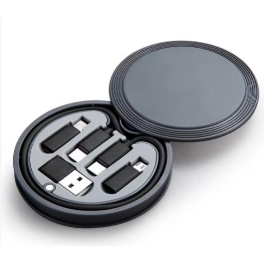 portable phone charging travel cable set