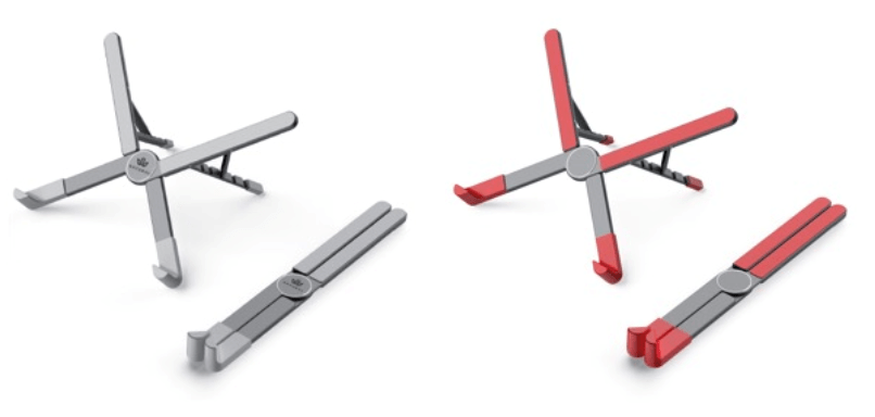 x shape laptop stand 2