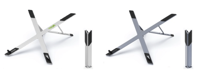 x shape laptop stand