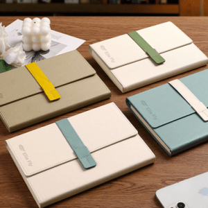 3 Fold PU Notebook