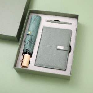 3 Piece Gift Sets - Notebook with Pen and Umbrella4