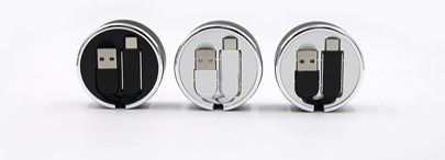 3 in 1 Round Box Charging Cable - Image 2