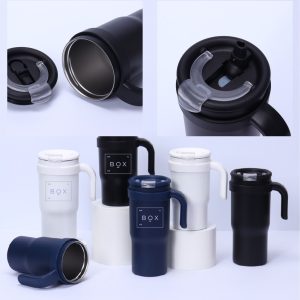 Double Drink Car Cup Stainless Steel