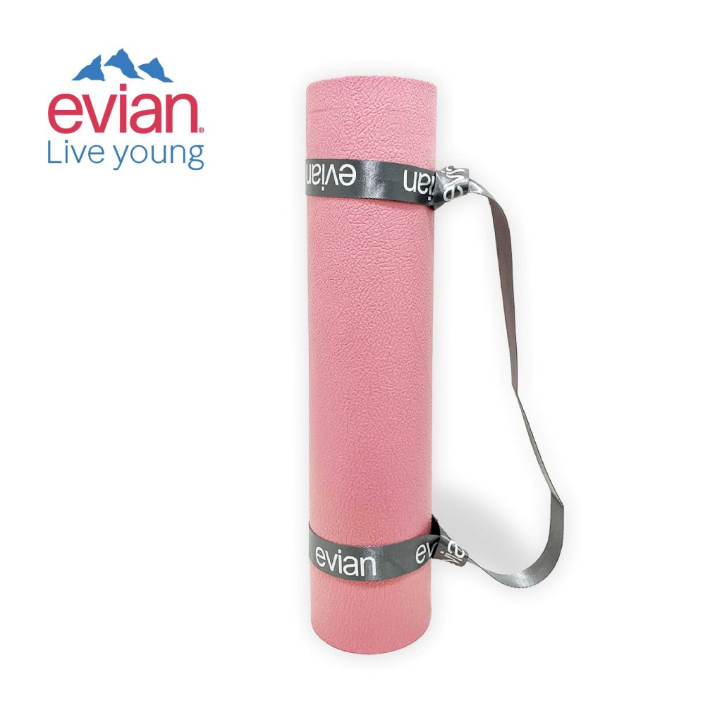 Evian promotional gift - regional fulfilment - Evian Yoga Mat