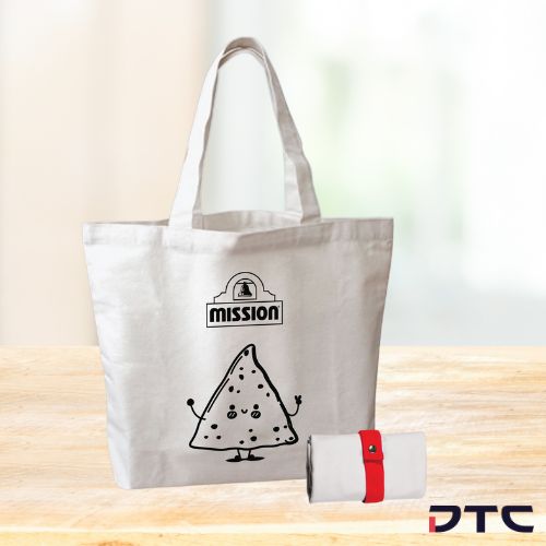 Mission Foods Canvas Foldable Bag