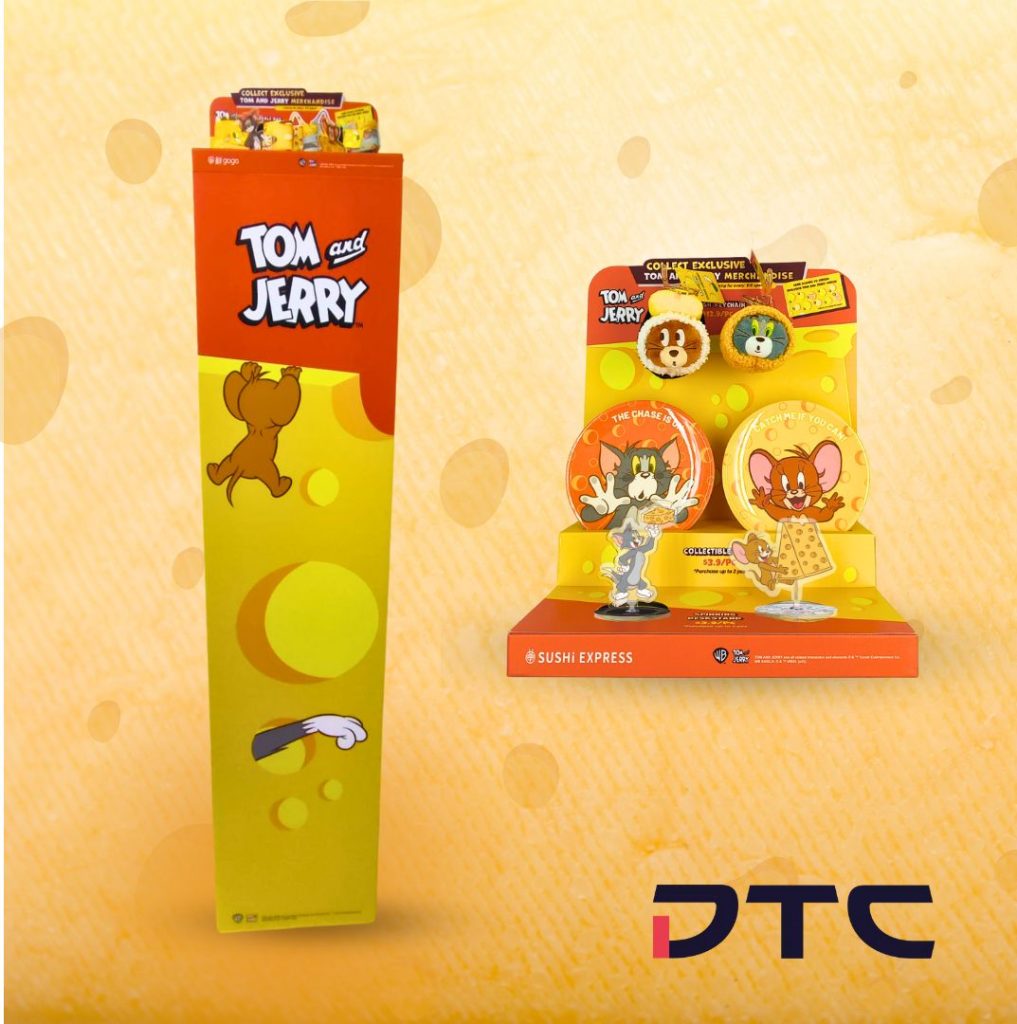 Tom and Jerry-themed promotional POSM theme Designed by DTC World