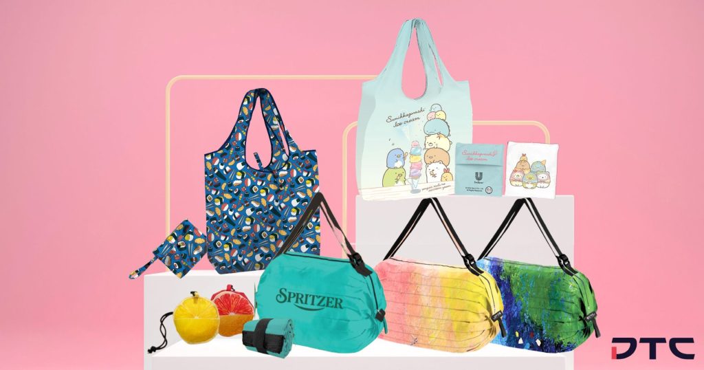 custom foldable bags showcase