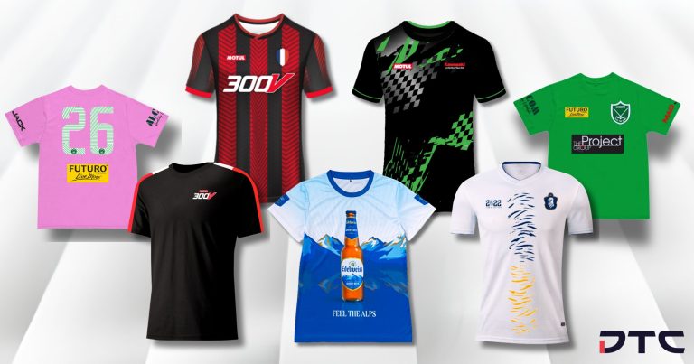 custom jersey design by DTC World. showcase image.