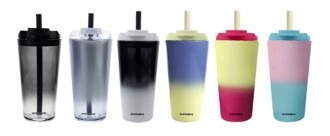 Gradient Color Glass Mug