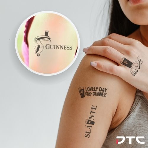 Guinness Tattoo Stickers_custom event gifts