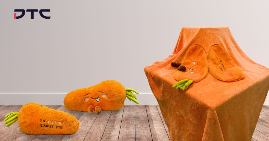 POKKA Singapore - Carrot Plush Blanket gift with purchase