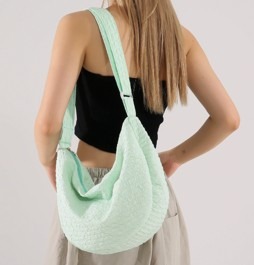 Pleated Shoulder Bag