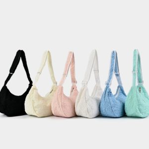 Pleated Shoulder Bag