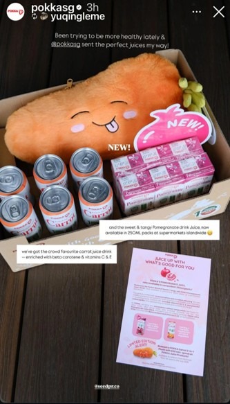 Pokka - Carrot plush cum blanket Influencer Kit Gift Box