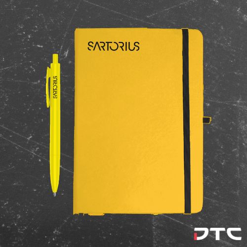 Sartorius corporate gift - PU Notebook and Pen