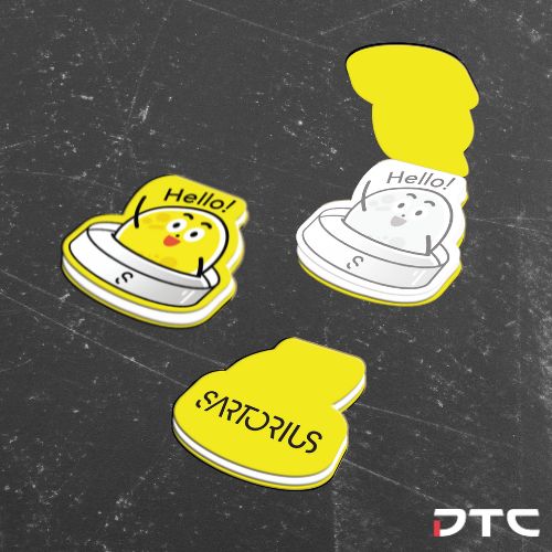 Sartorius custom post-it pad