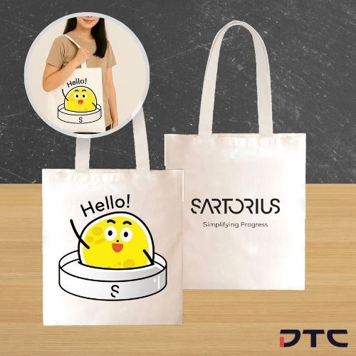 Sartorius custom tote bag