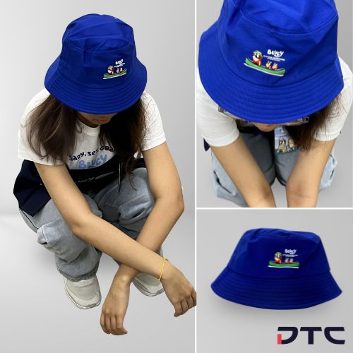 Custom Bluey bucket hats for family outdoor fun