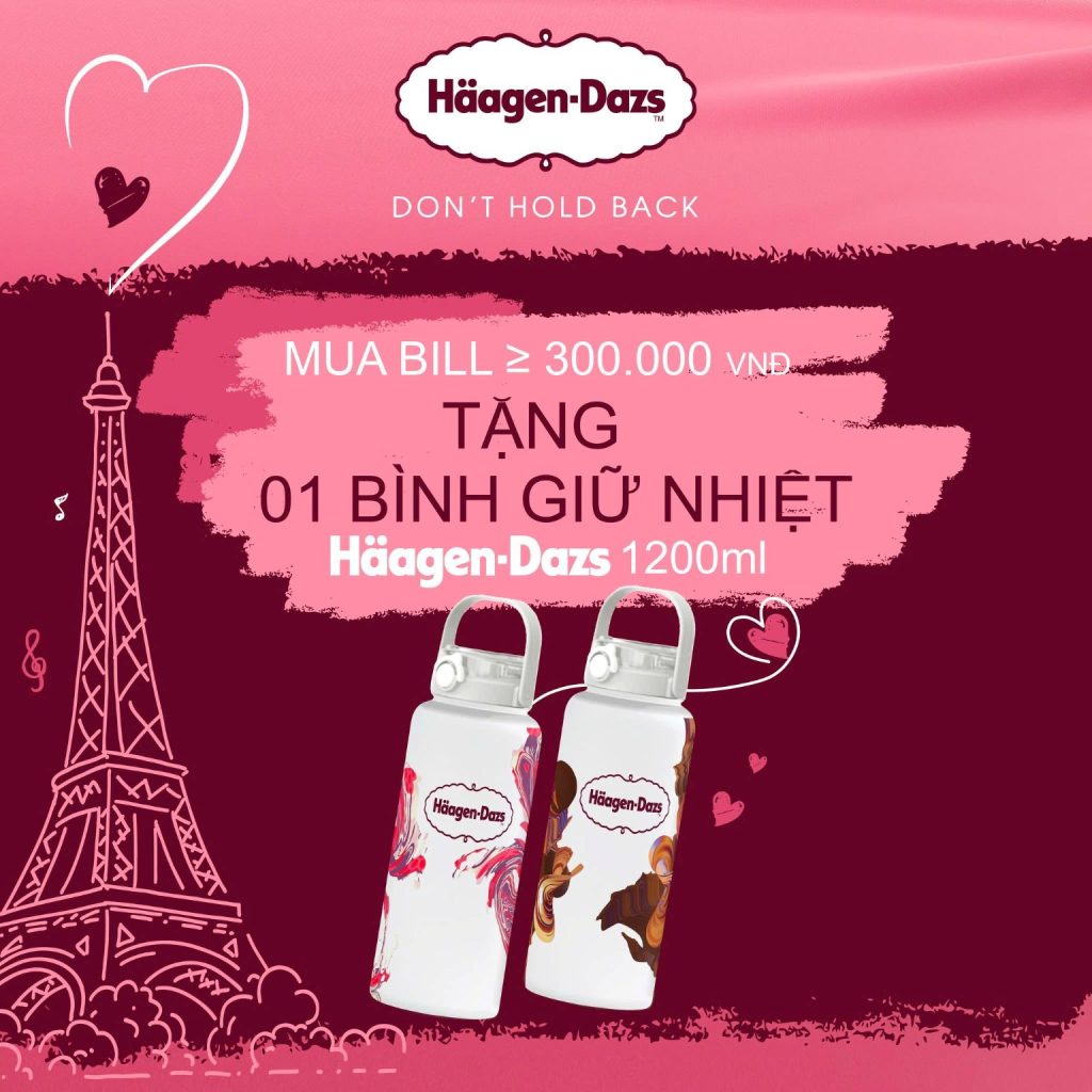 Haagen Dazs Water Bottle (promotional gift)