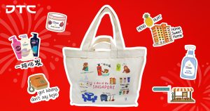 Unilever SG60 Gift With Purchase tote bags promotions