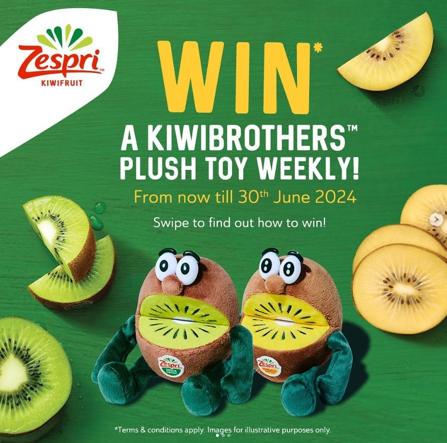 Zespri custom plush toy fulfilled across 8 countries by DTC World