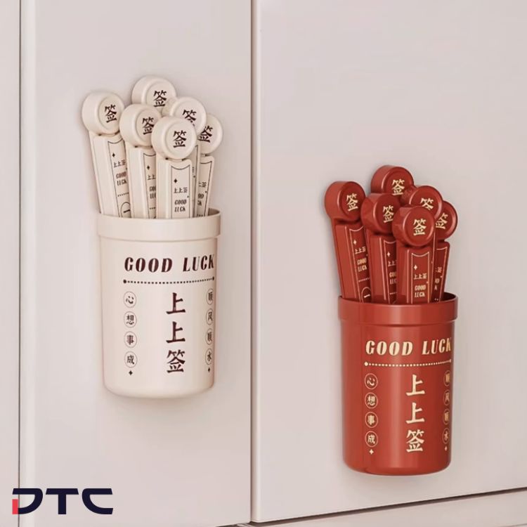 Magnetic Sealing Clip - CNY draw lots design