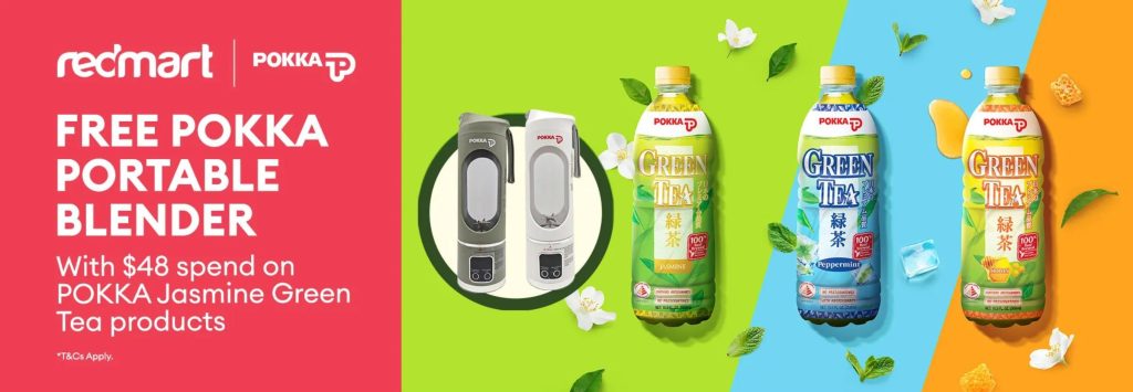 Pokka Blenders gift with purchase promo