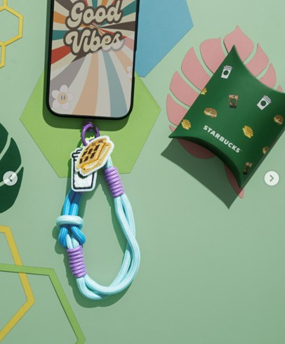 Starbucks phone slings