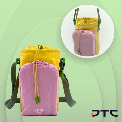 Wall’s branded bottle bag gift with purchase displayed at 7-Eleven Singapore