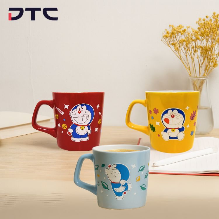 Colgate Doraemon Mugs_3 colours