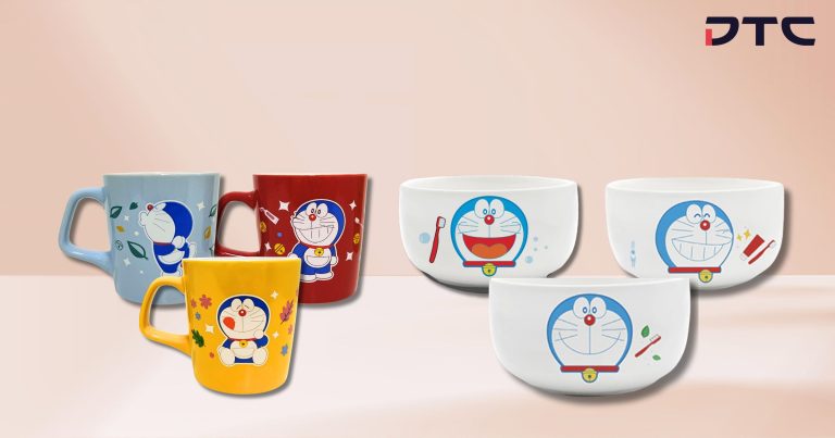 Colgate x Doraemon Mugs_Bowls gwp showcase