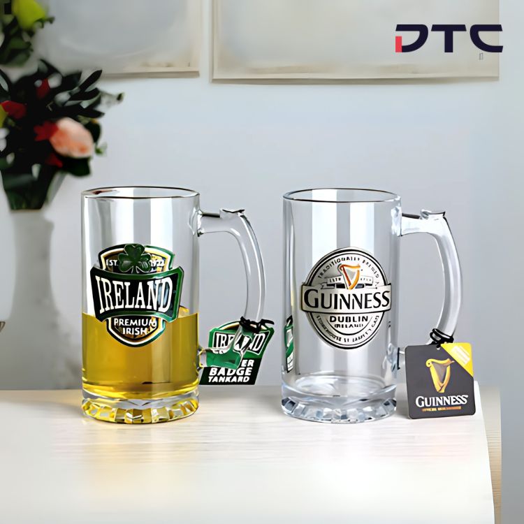 Unique Glass Beer Cup