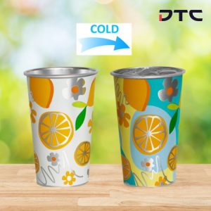 Color Changing Aluminum Cup